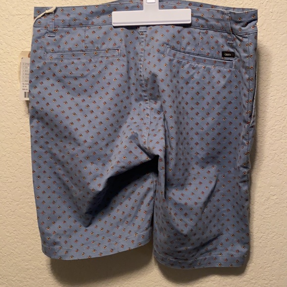Blue w/ Diamond Print Shorts - Picture 2 of 4